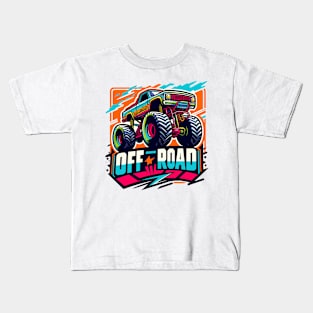 OFF ROAD Monster truck Kids T-Shirt